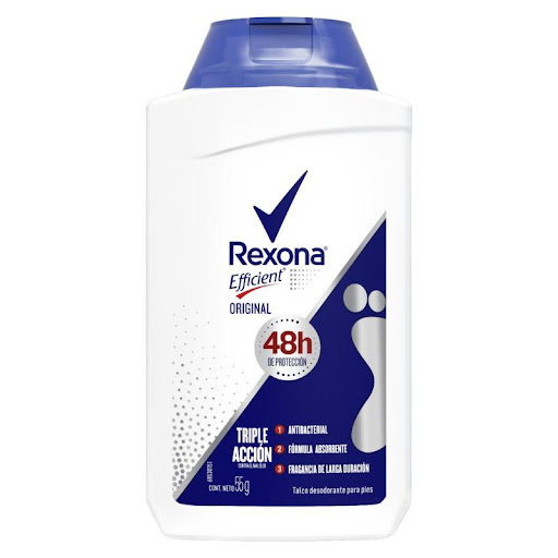 TALCO PARA PIES EFFICIENT 55GR (REXONA)